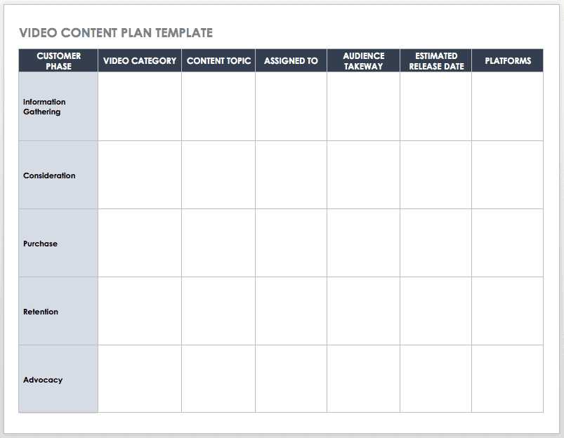 content planning calendar template