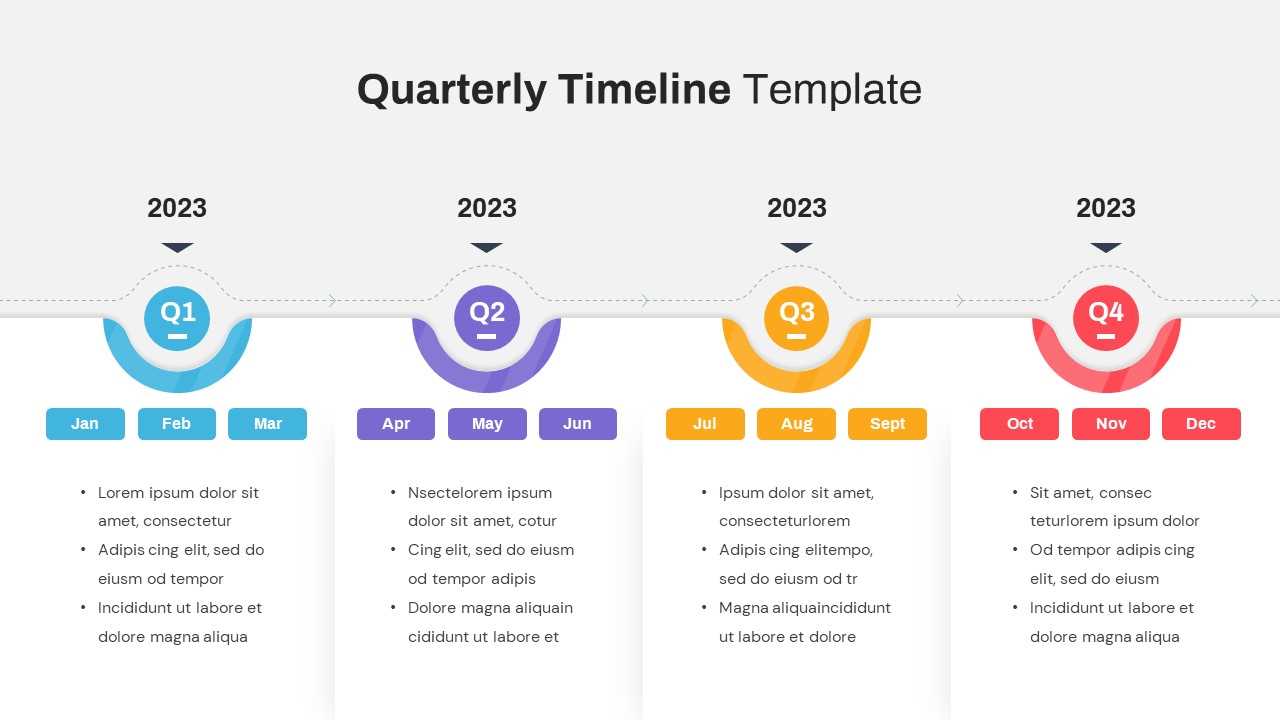 quarterly event calendar template