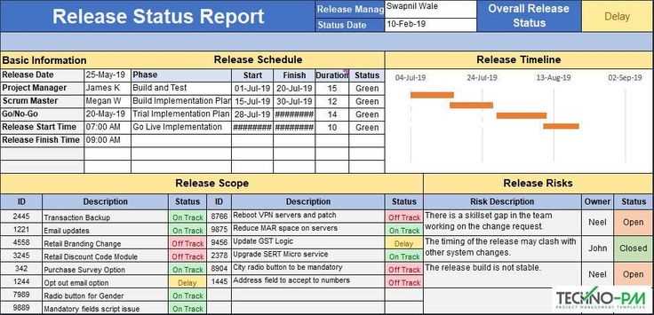 release calendar template