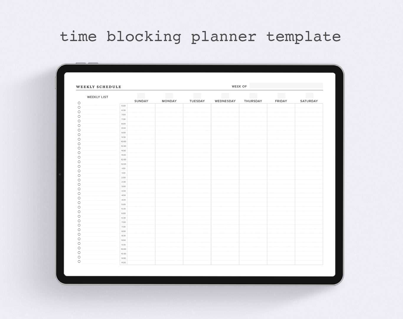 goodnotes 5 calendar template free