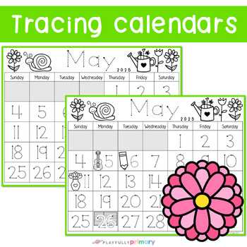 free activity calendar template 2025