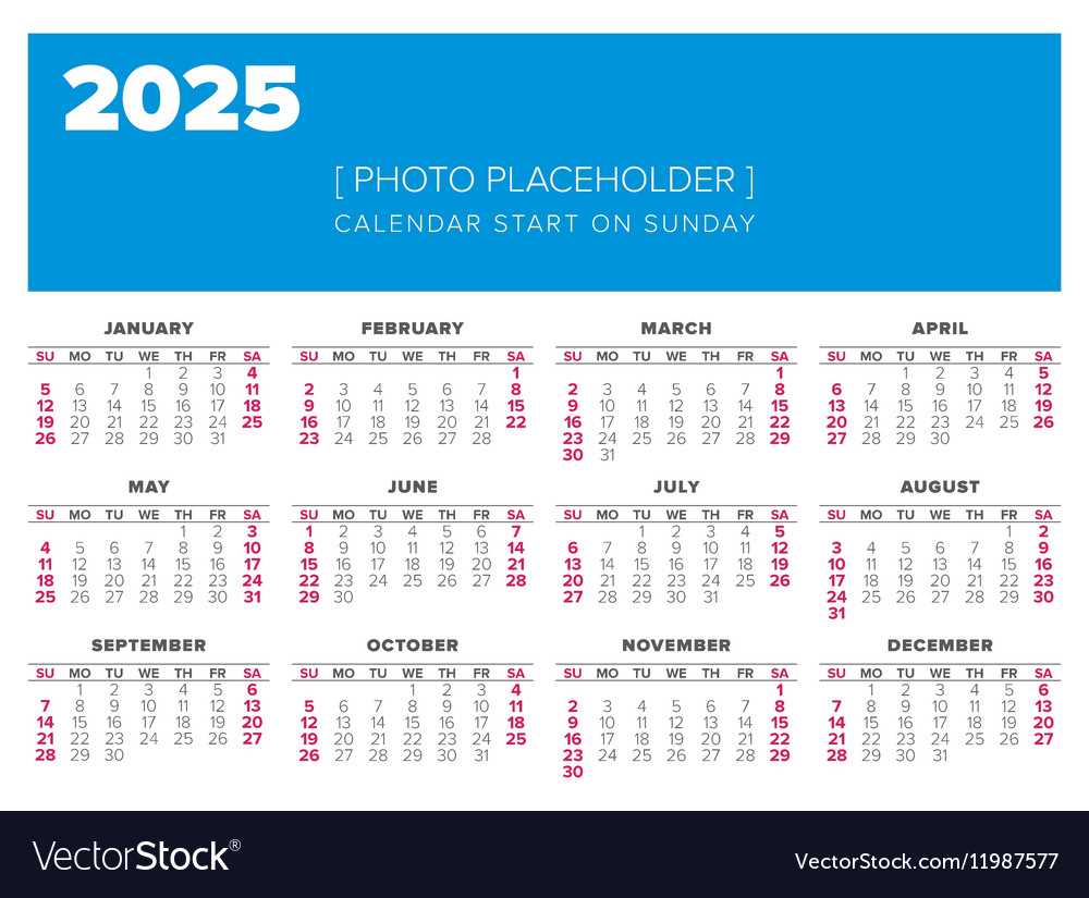 2025 calendar design template