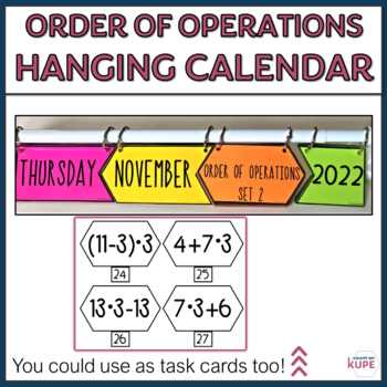 operational calendar template