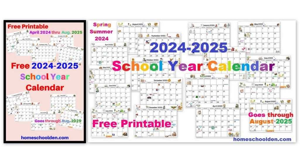 preschool blank calendar template