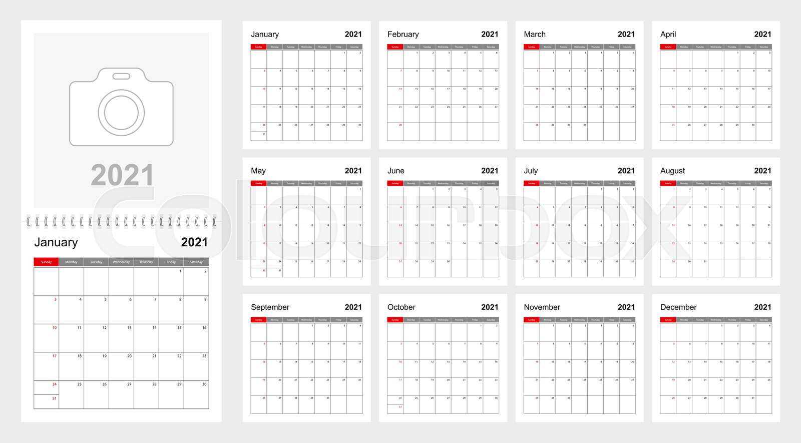 holiday calendar template