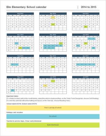 how to make a calendar template