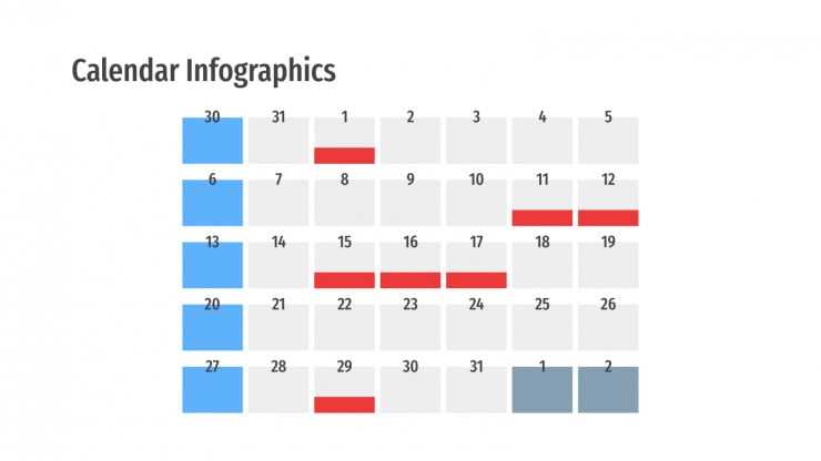 template calendar powerpoint