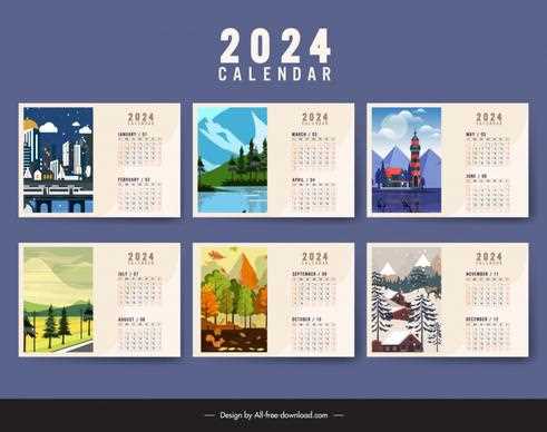 calendar animation template