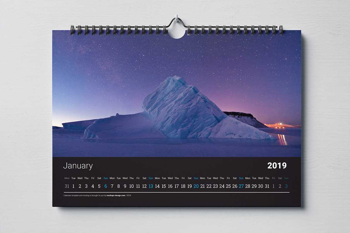 mock calendar template