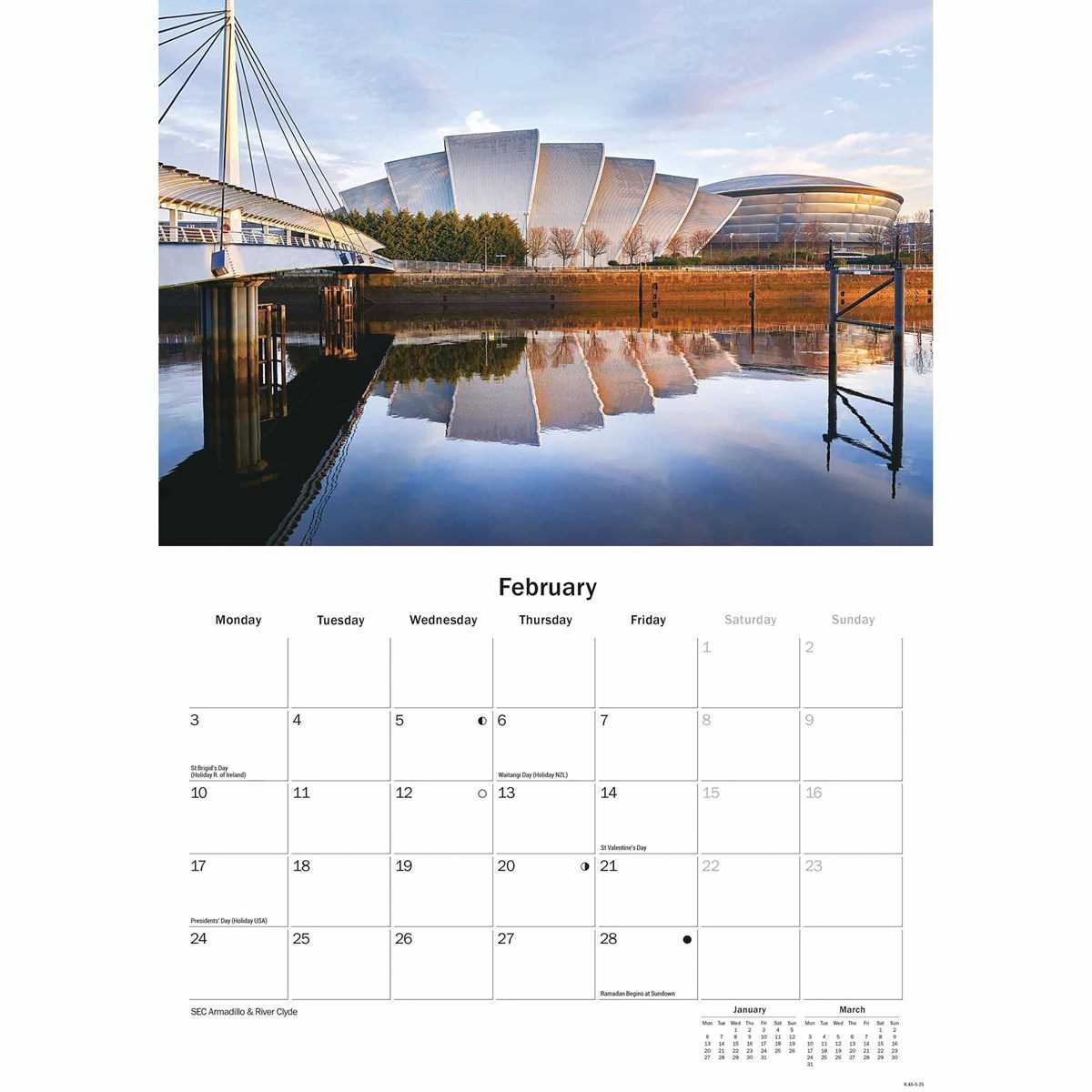 indesign calendar template 2026