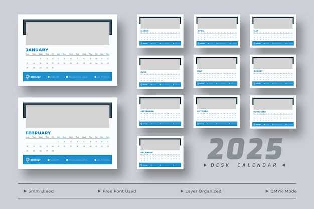 indesign calendar template