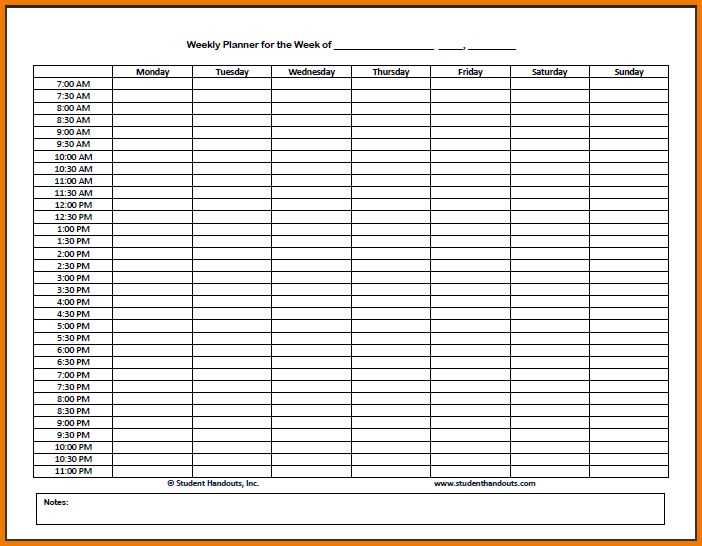 interview calendar template