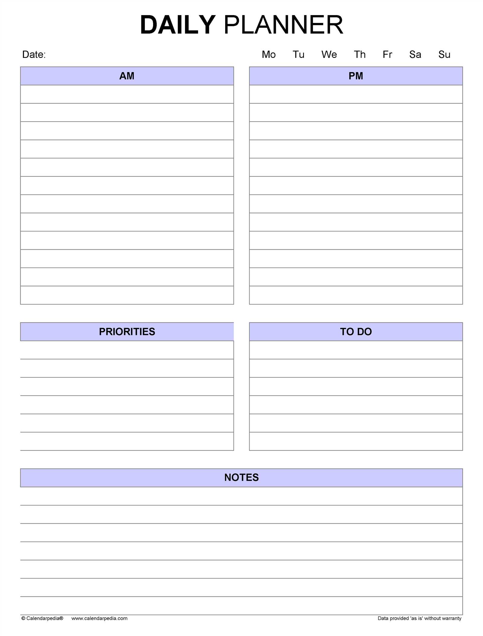 ipad calendar template free