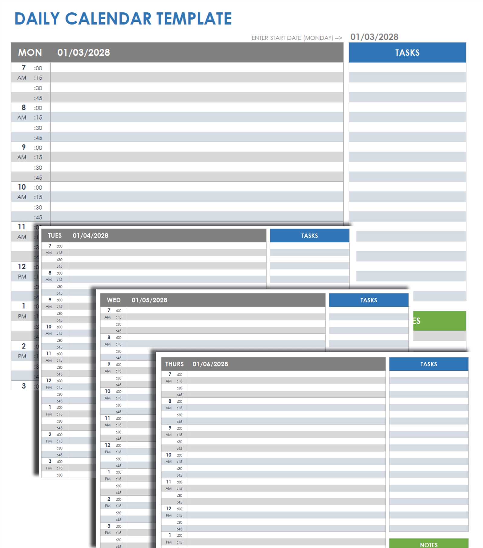 follow up calendar template