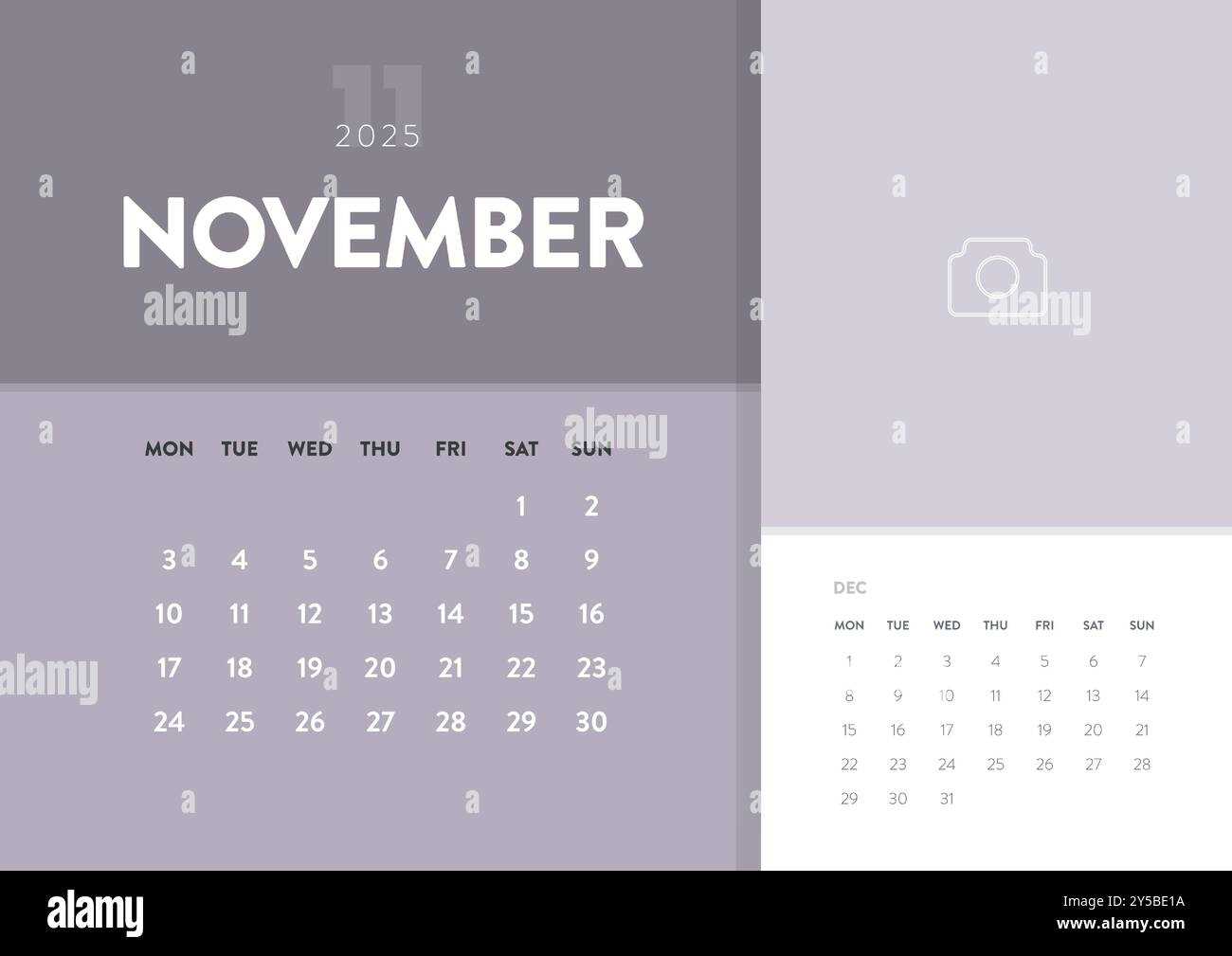 calendar november 2025 template