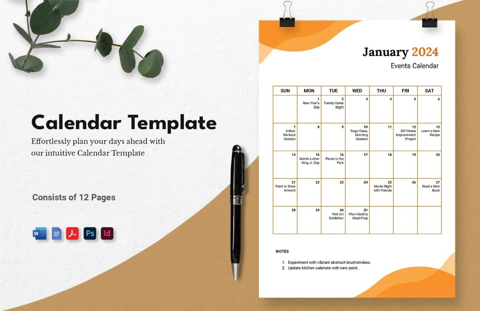 www calendar template