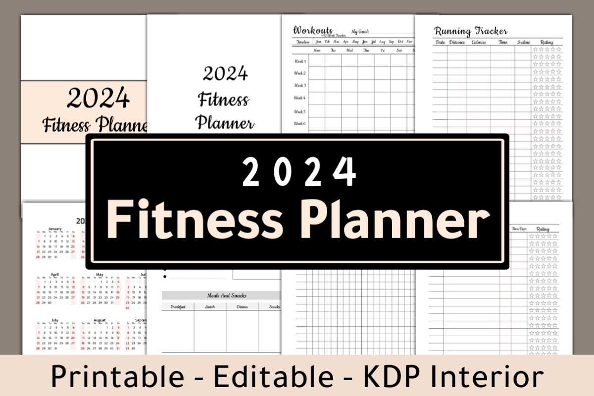 workout calendar template editable