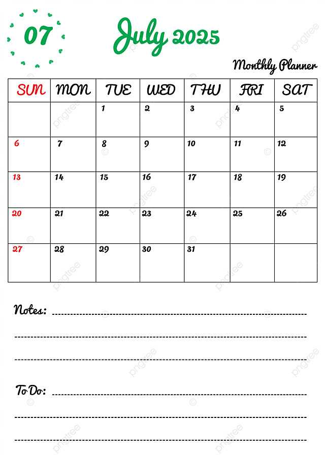 june and july 2025 calendar template