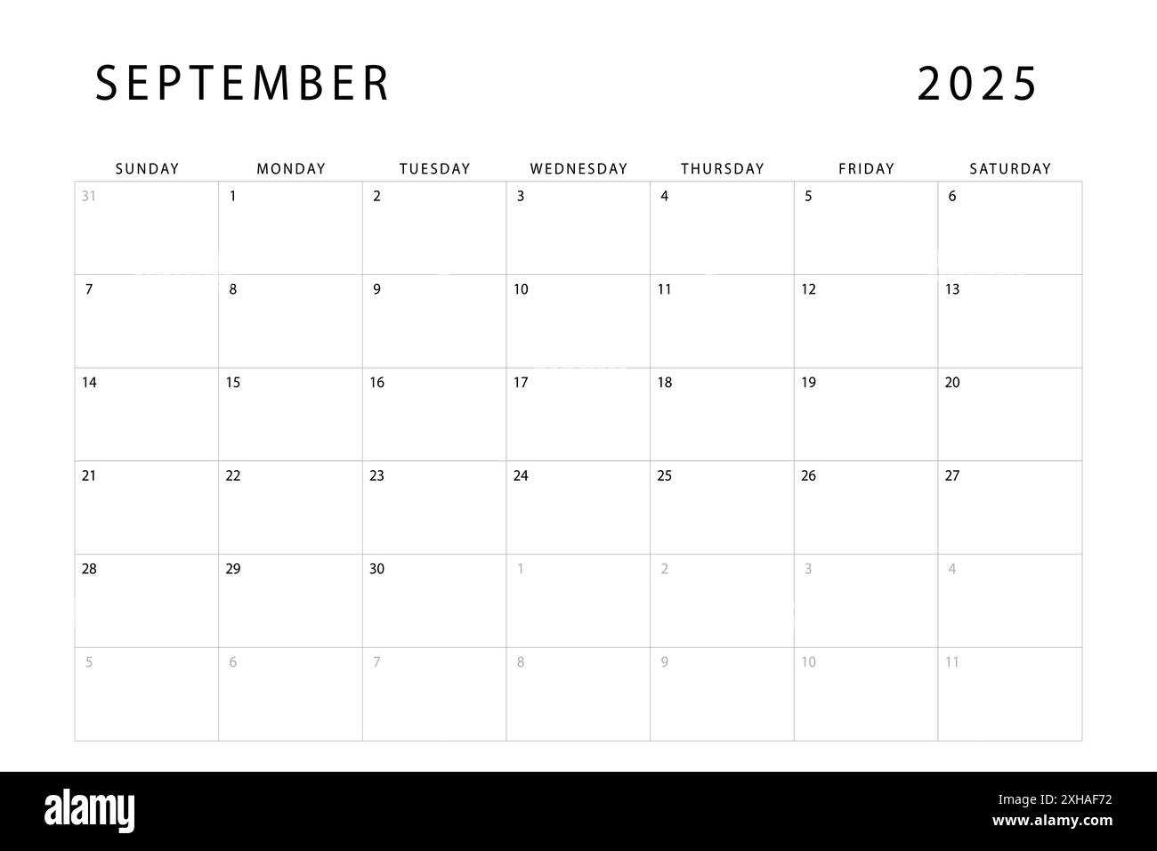 2025 planning calendar template