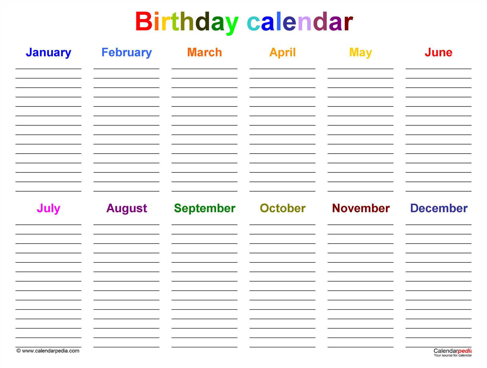 microsoft online calendar templates