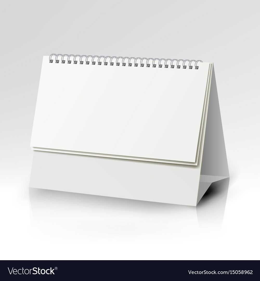 desk calendar template
