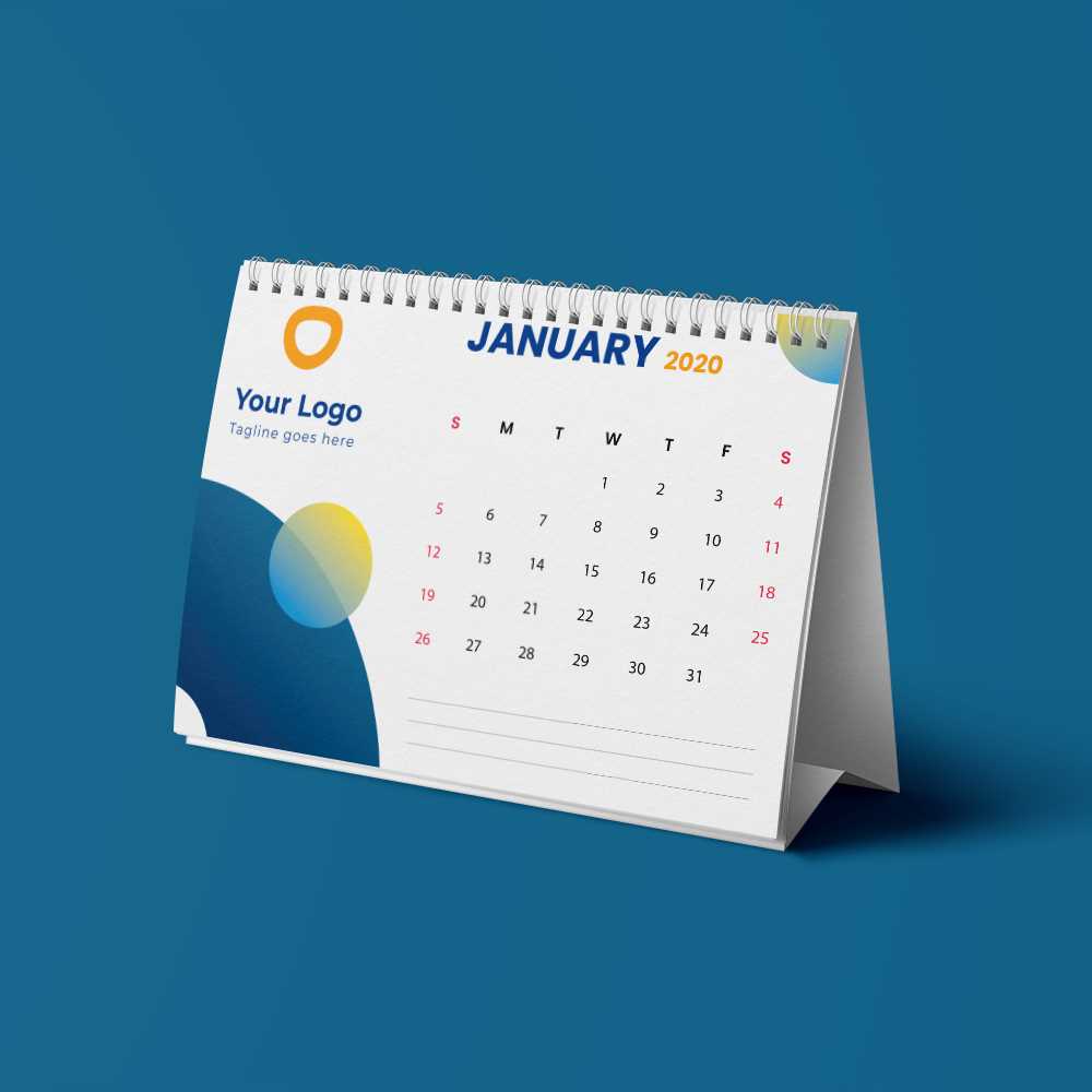 table calendar template free download