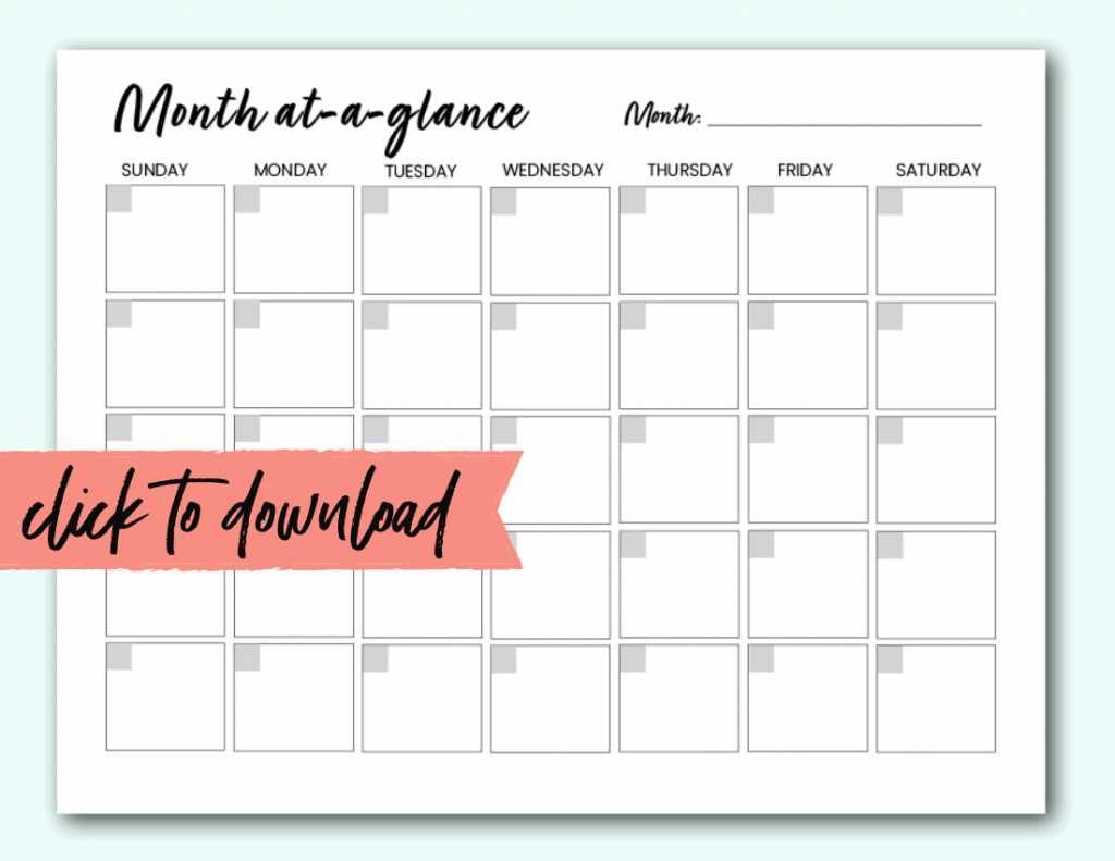 printable calendar schedule templates free