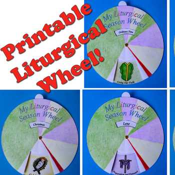 liturgical calendar wheel template