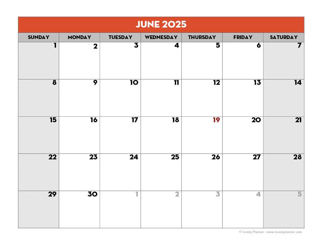 july calendar template 2026