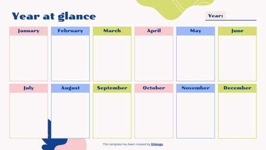 long term planning calendar template