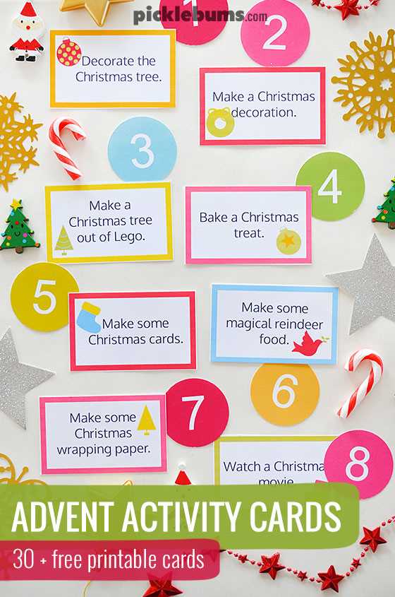 make your own advent calendar template