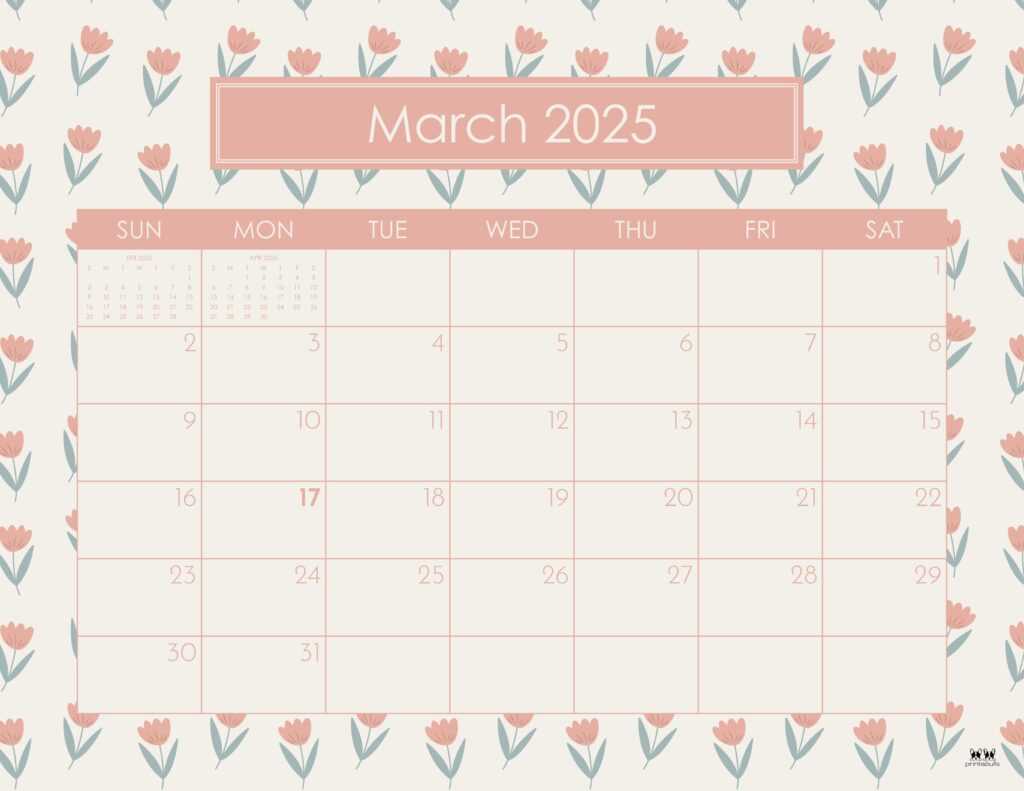 march 2026 calendar template free