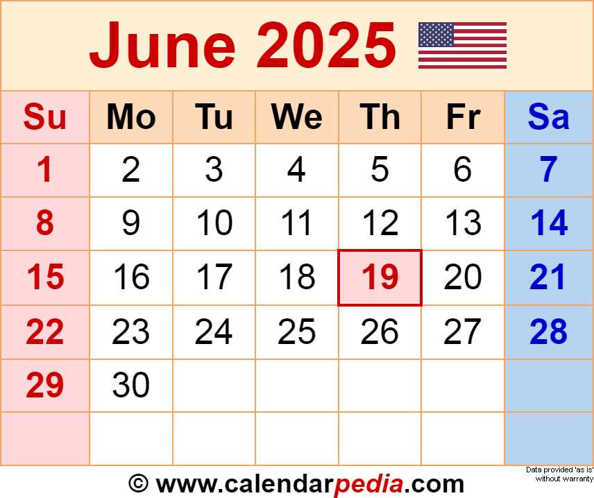 may june 2025 calendar template