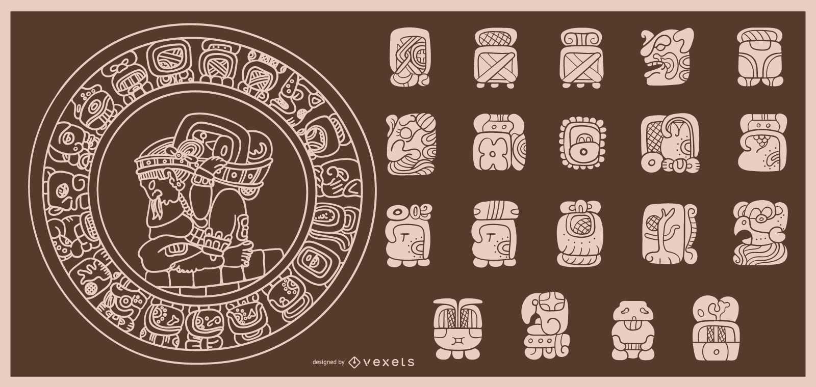 mayan calendar template