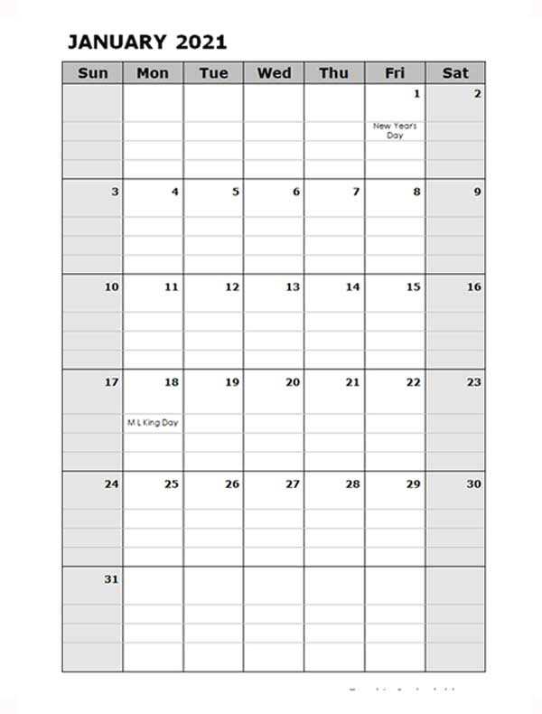 microsoft office calendar template download