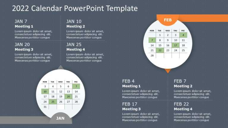 microsoft powerpoint calendar template