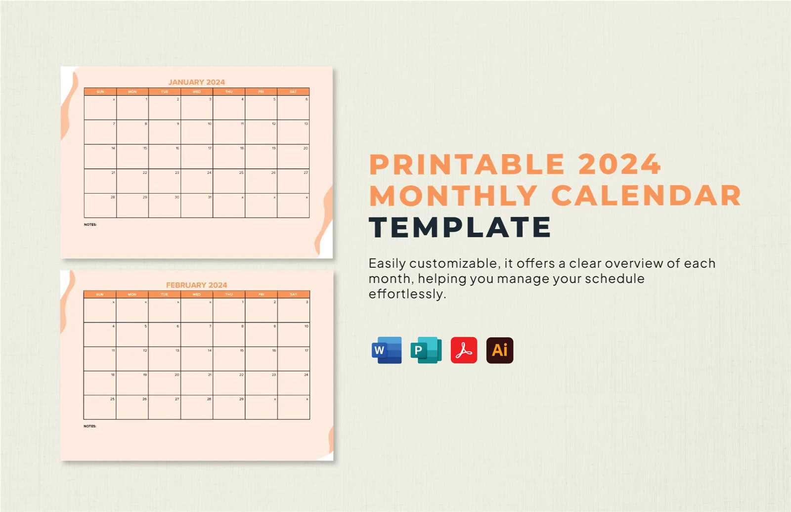 microsoft publisher calendar template