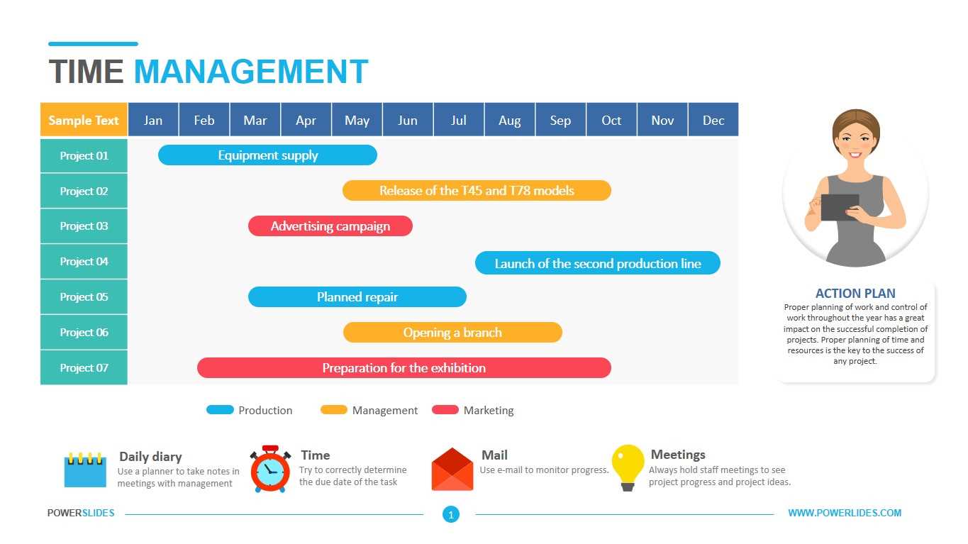 management calendar template