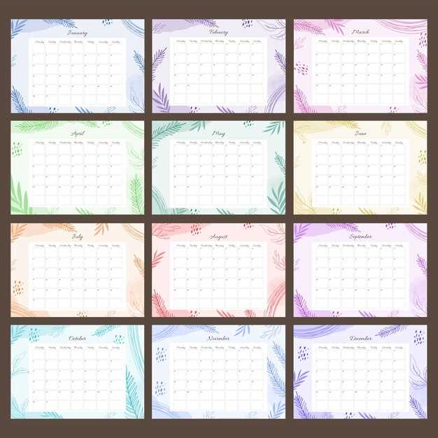 mom calendar template