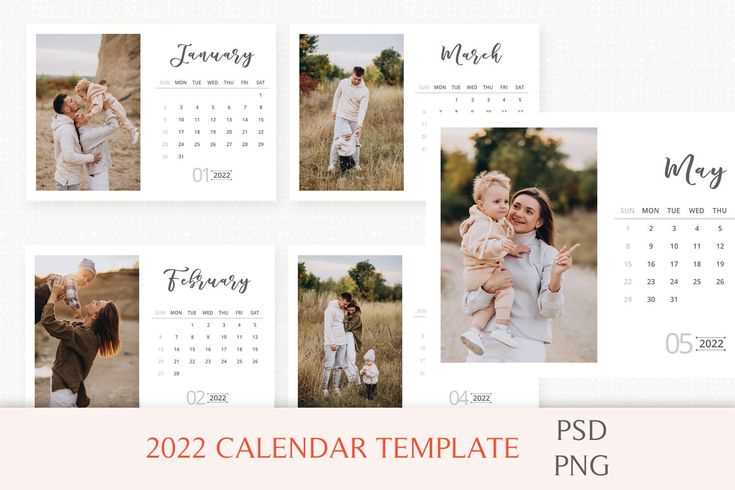 monthly calendar photoshop template