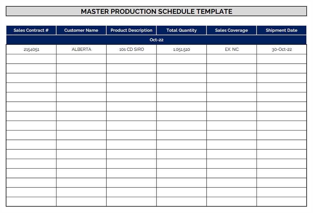 monthly production calendar template