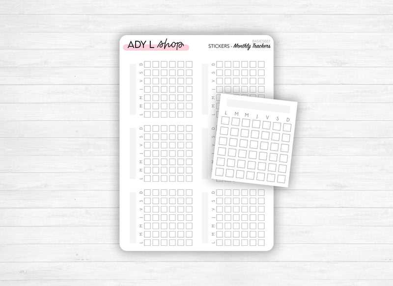 calendar sticker template