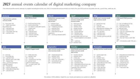 powerpoint yearly calendar template