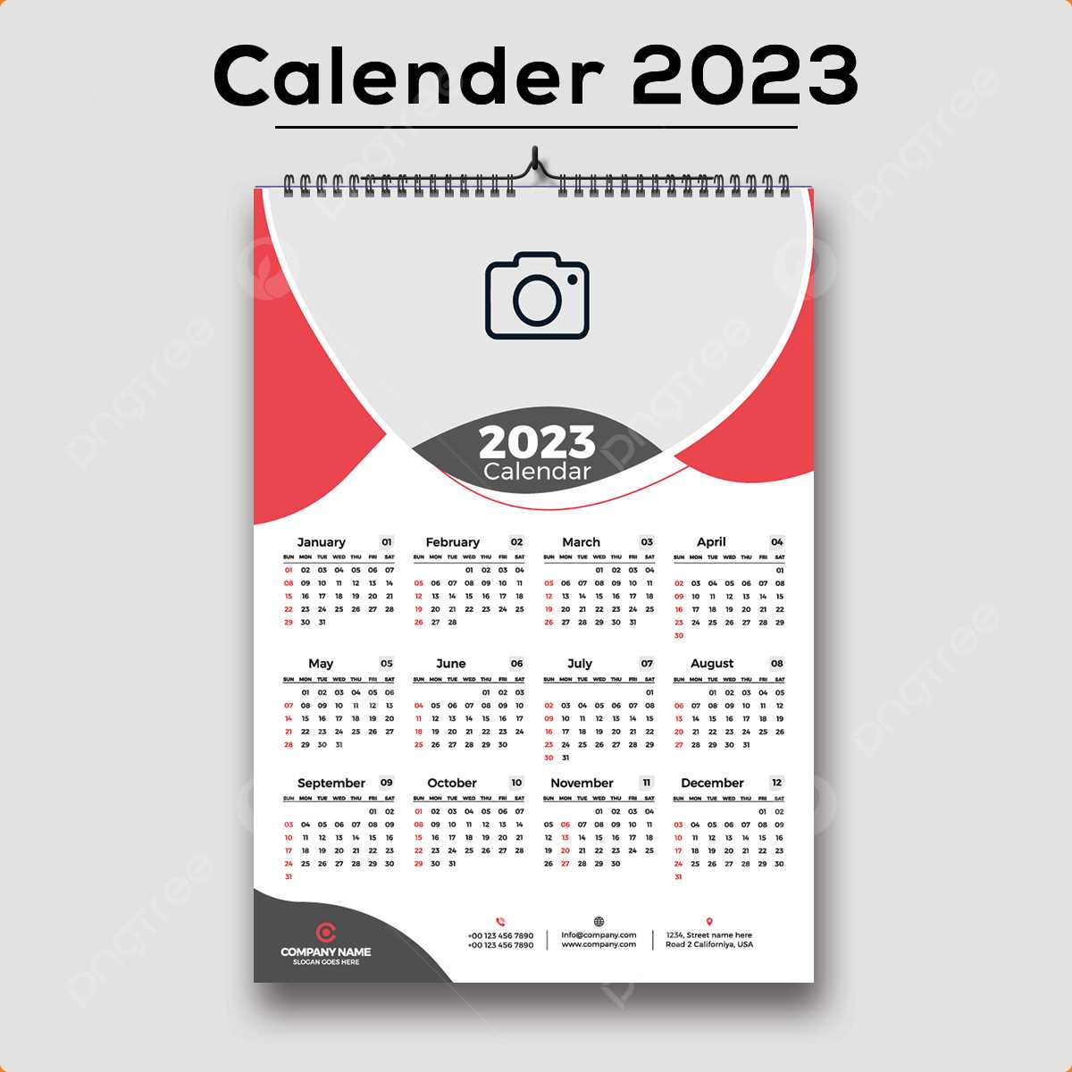 calendar 23 24 template