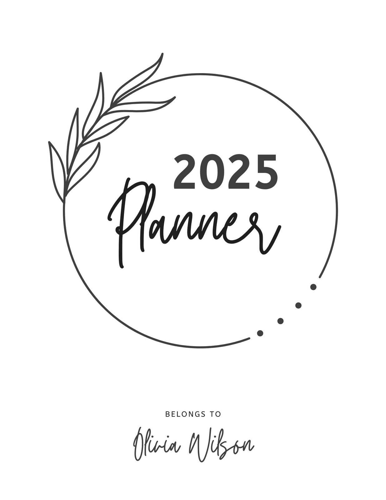 planning calendar template 2025