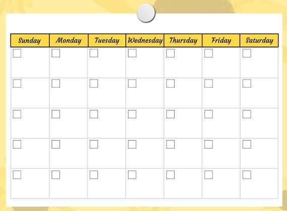 customize a calendar template free