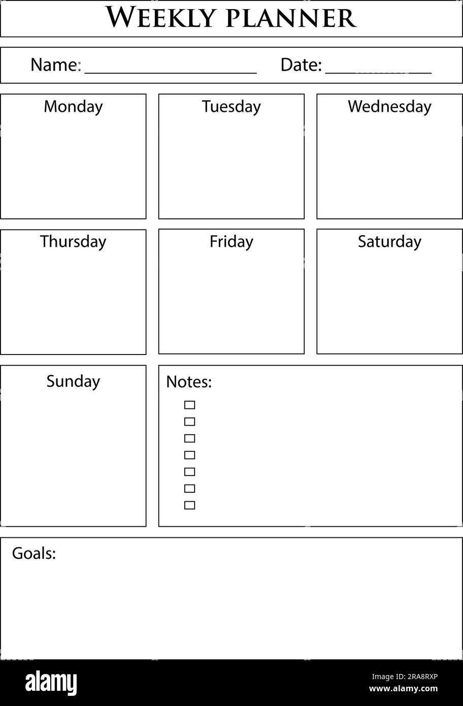 clear calendar template