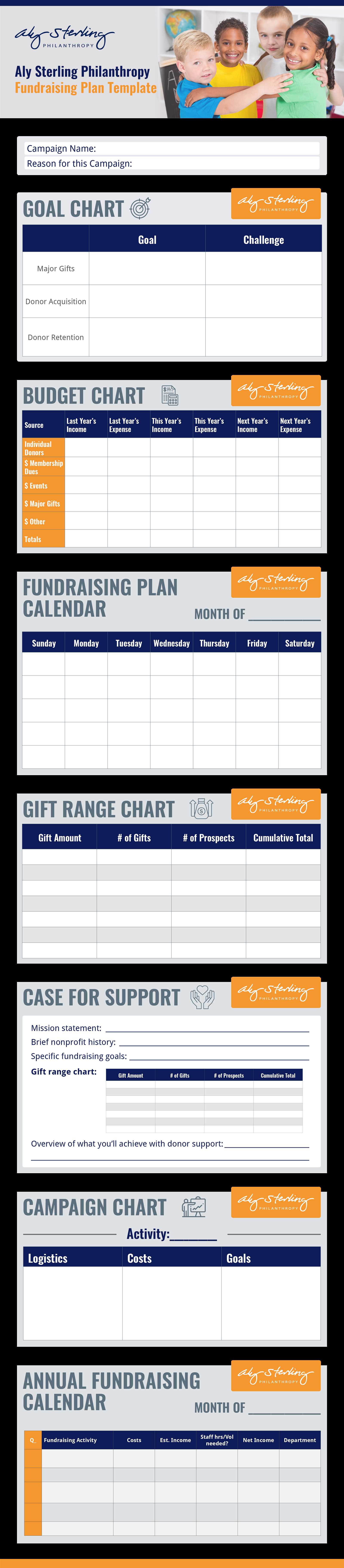 nonprofit board calendar template