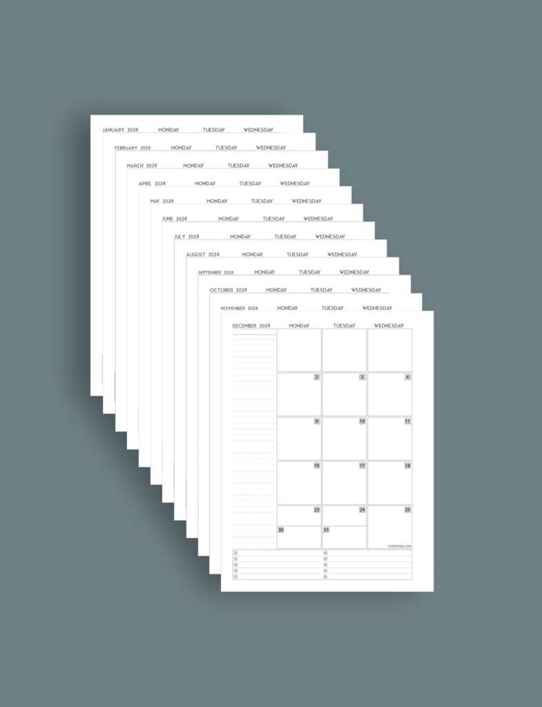 hp calendar templates