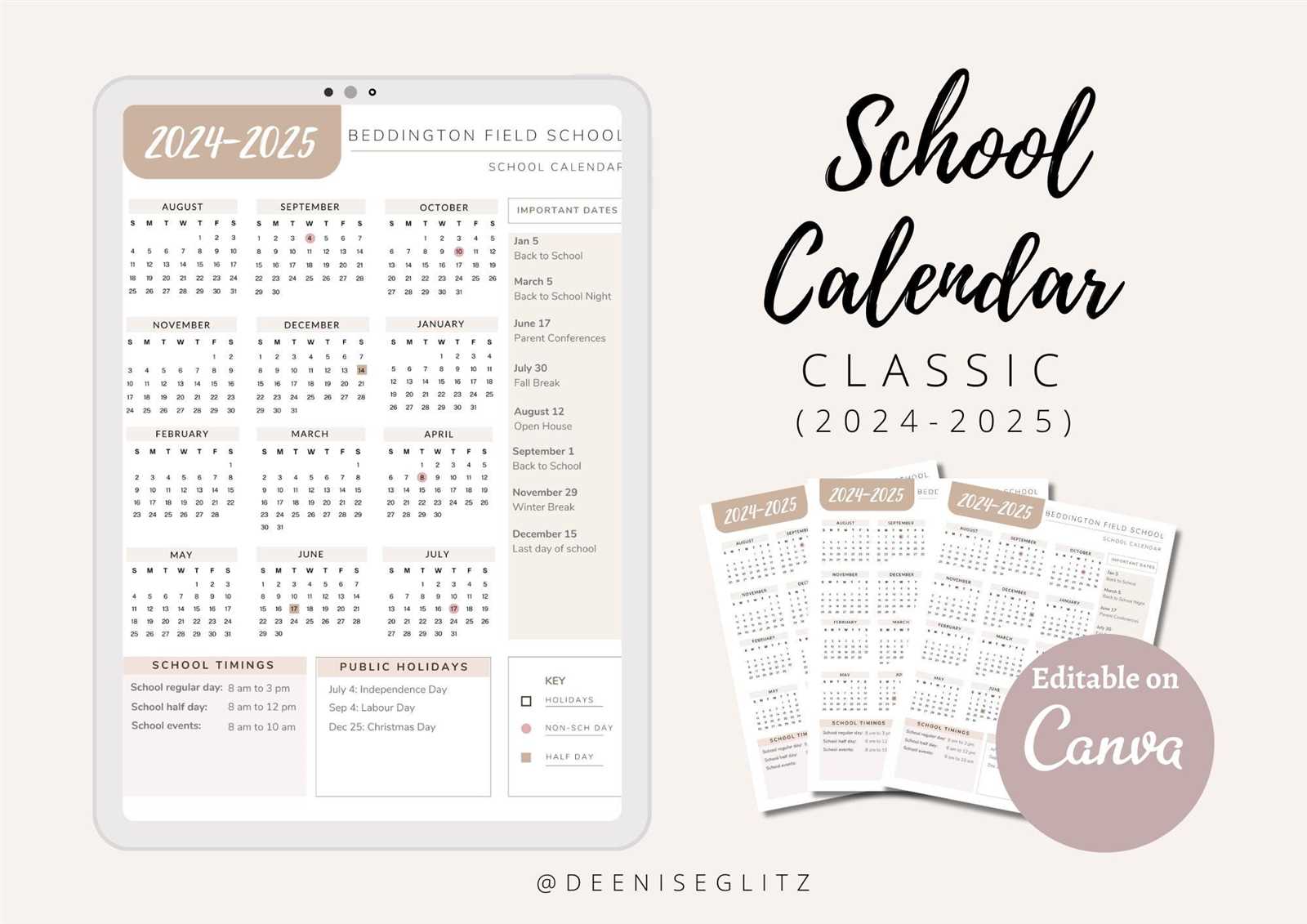 school calendar 2026 template school calendar 2026 template